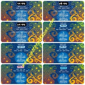 সেট তোহফাতুত তিরমিযী শরহু জামিঈত তিরমিযী (আরবী-বাংলা) ১- ৮ খন্ড