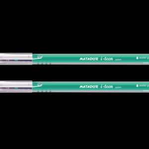 Matador i-teen Gelpen (Green) Pouch(6pcs/pouch)